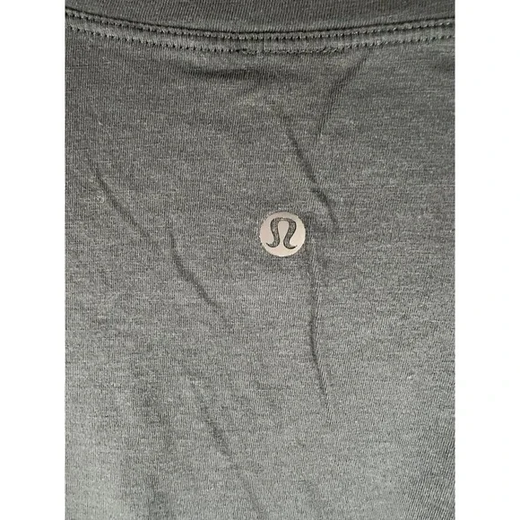 Lululemon Cate Crop Tee Black Est Size 4 Super Soft Pima Cotton - Picture 6 of 9